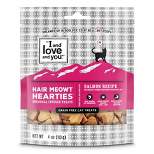 I and Love and You Hair Meowt Hearties Grain Free Salmon Recipe Cat Treats - 4oz