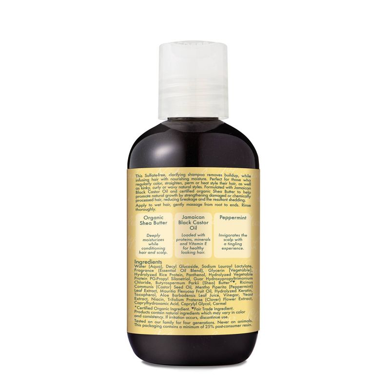 SheaMoisture Jamaican Black Castor Oil Strengthen & Restore Shampoo, 3 of 12