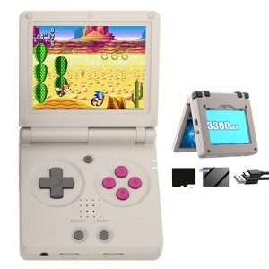 Anbernic RG35XXSP Flip Portable Retro Handheld Game Console, 3.5 Inch IPS Screen Linux System with 128G TF Card  5G WiFi Bluetooth HDMI - 1 of 4