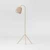 Seagrass Karina Tripod Floor Lamp Natural (Includes LED Light Bulb) - Threshold™ - 2 of 4