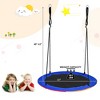 Costway 40'' Flying Saucer Tree Swing for Kids Round Tree Swing for Outdoor - 3 of 4