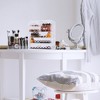 Sorbus Acrylic Makeup Organizer Case - Big Clear Makeup Organizer For  Vanity, Bathroom, College Dorm, Closet, Desk : Target