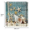 LunaLulinlk 71"x71" Sea Shell Shower Curtain - 3 of 4