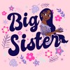 Juniors Womens Encanto Isabela Big Sister with Flower T-Shirt - 2 of 4