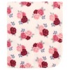 Hudson Baby Infant Girl Fleece Blankets, Floral, One Size - 3 of 3