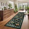Washable Tiger Print Rug - Non-Slip Low Pile, Stain-Resistant Jungle Animal Carpet for Living Room, Bedroom & Office - 2 of 4