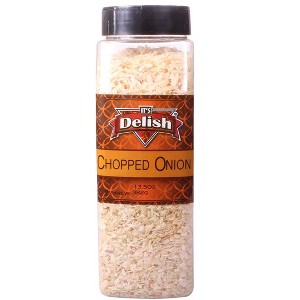 Gourmet Chopped Onion by It's Delish, All Natural Dehydrated Onions Flakes, Certified Kosher - 1 of 4