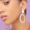 SOHI Women's Rose Gold Contemporary Drop Earrings - 3 of 3