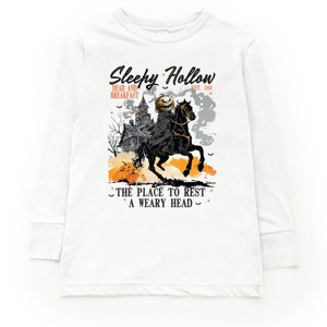 Sleepy Hollow Dead and Breakfast - Toddler Long Sleeve Graphic Tee and Youth Long Sleeve Graphic T-Shirt - 1 of 3
