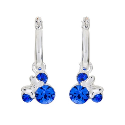 Minnie mouse deals birthstone earrings