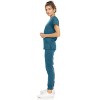 MediChic Womens 8-Pocket Scrubs Set- V-Neck with 4-Pocket Jogger Scrub Pants - 3 of 4