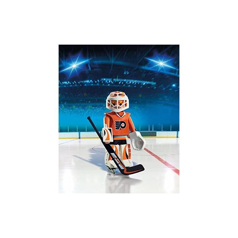 Playmobil NHL Philadelphia Flyers Goalie, 3 of 4