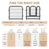 TROPOW Dog Playpen for Indoor & Outdoor Use, 48 inch 8 Panels Outdoor Pet Play Pen, Dog Exercise Play Pen for Large/Medium/Small Dogs - 4 of 4