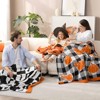 Snuggle Sac Ultra-Soft Microfiber Halloween Throw Blanket, Seasonal Decorative Accent - 2 of 4