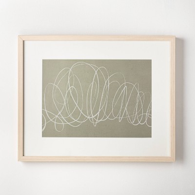 Photo 1 of ***READ NOTES***30" x 24" Scribble Art Print - Threshold™ designed with Studio McGee