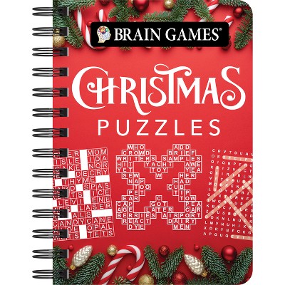 Brain Games - To Go - Christmas Puzzles - By Publications International Ltd  & Brain Games (spiral Bound) : Target