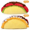 Prime Pets Plush Taco Dog Toy, Dog Squeaky Toys, Food Shaped Pet Toy for Small Medium Large Dogs - 3 of 4