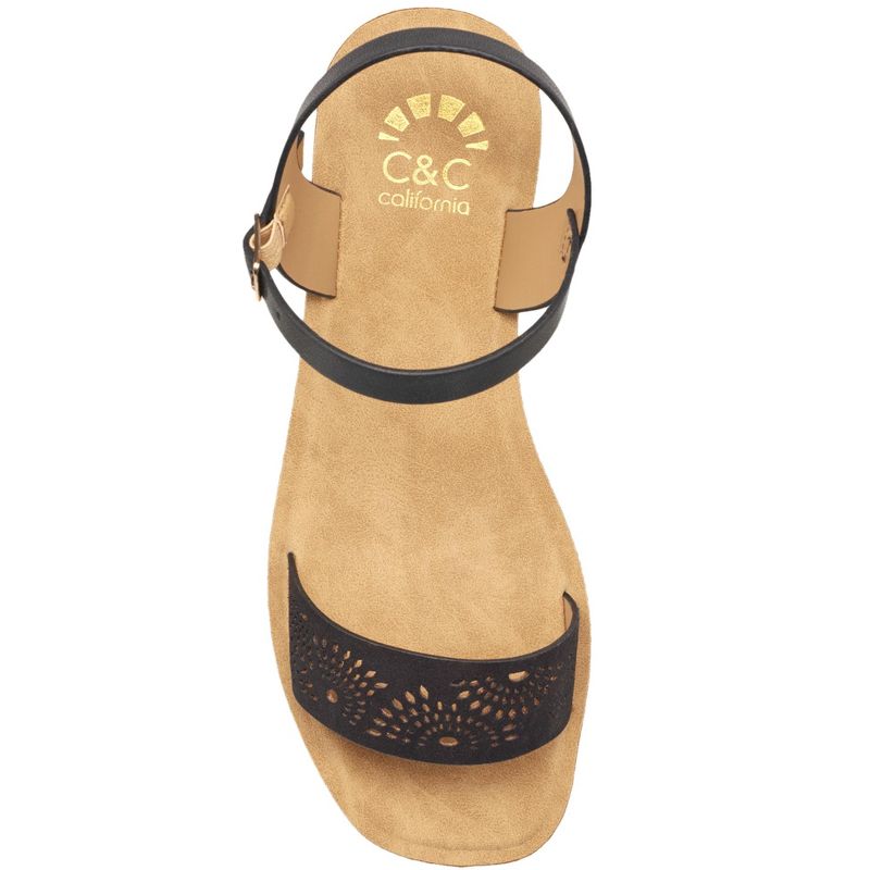 C&C California Women's Sandals - With Adjustable Ankle Strap, 3 of 8