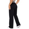 Clearlove Womens Yoga Sweatpants Wide Leg High Waisted Lounge Pajamas Pants Comfy Workout Loose Pants with Pockets - 4 of 4