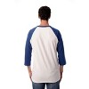 At The Buzzer Men's Baseball Raglan Sleeve Solid Shirt - 3 of 3