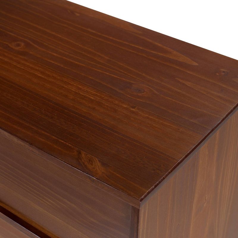 Mid-Century Modern Wood 3 Drawer Dresser - Saracina Home, 6 of 16