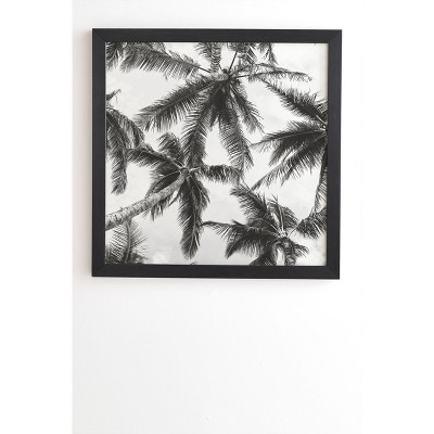  30" x 30" Bree Madden Under the Palms Framed Wall Poster - Deny Designs 