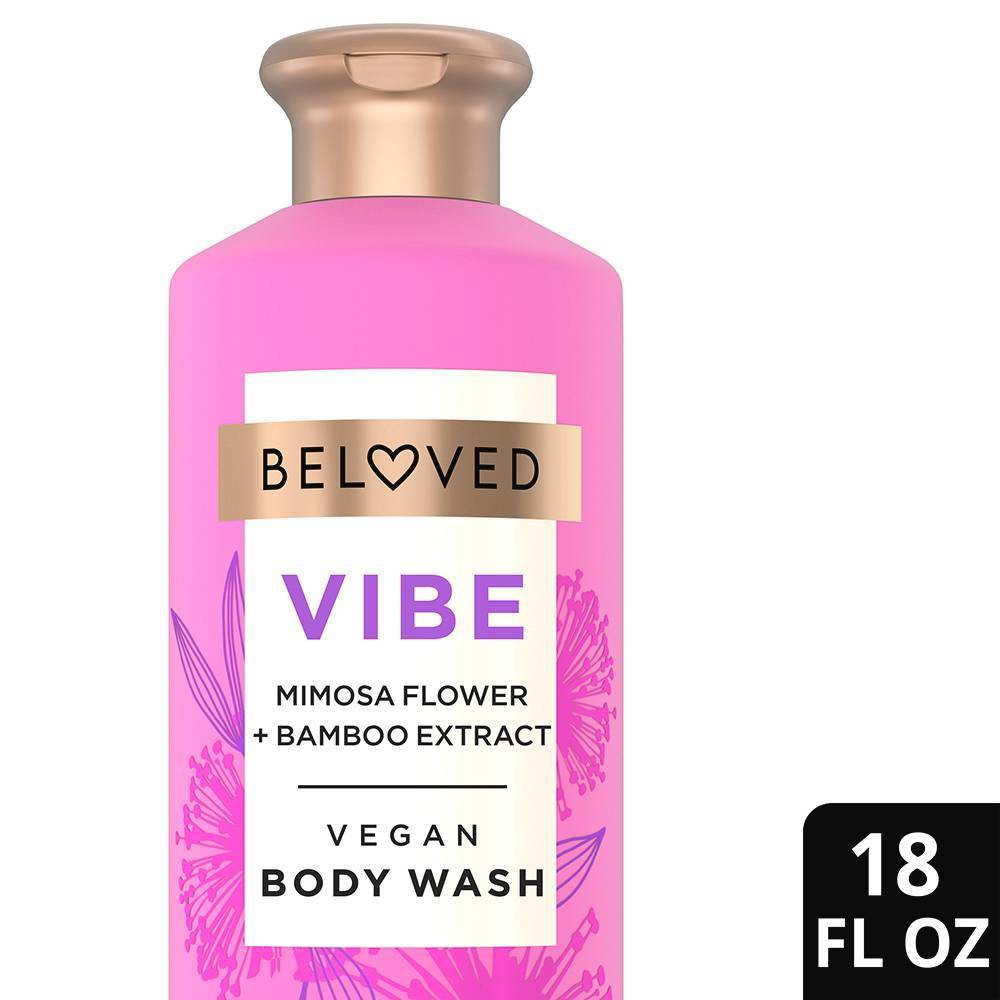 Photos - Shower Gel Beloved Vibe Vegan Body Wash with Mimosa Flower & Bamboo Extract - 18 fl o