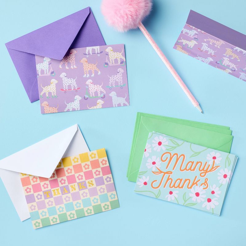 10ct &#39;Many Thanks&#39; Cards - Spritz&#8482;, 2 of 4