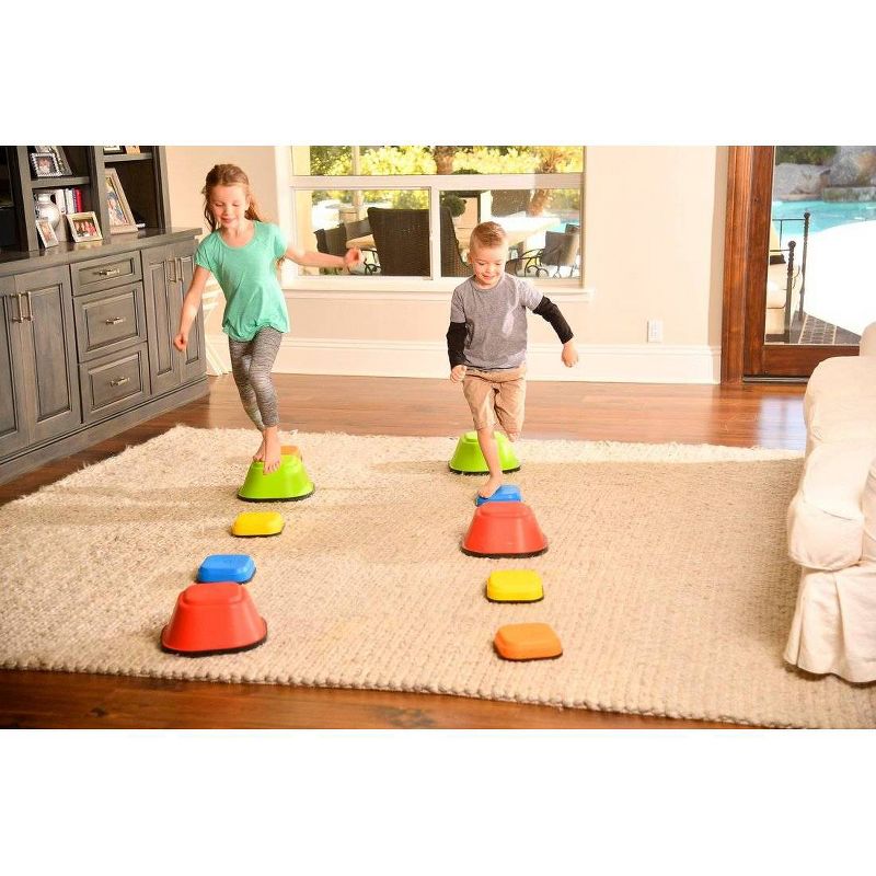 Playzone-Fit Set of 5 Balance Stepping Stones for Active Play, 5 of 12
