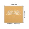 Unique Bargains Hollow Lace Cut Design Foldable Decor Table Name Place Cards 25 Pcs - 2 of 4