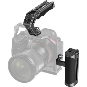 Boersma Top Handle and Side Handle Grip Kit, 1/4" Screws, Cold Shoes, Ergonomic Silicone Handgrip, Compatible with SmallRig Camera Cage Video Rig - 1 of 4