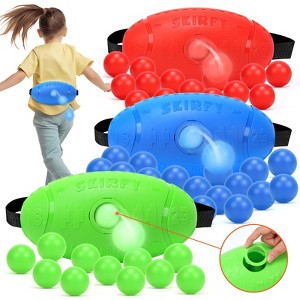 Skirfy Shaking Swing Balls Party Games,3 Pack Floor Game Party Favor Carnival Games for Kids Adult with 60 Balls, Outdoor Indoor Toys - 1 of 3