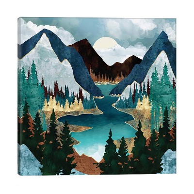 37" x 37" x 0.75" River Vista by Spacefrog Designs Unframed Wall Canvas - iCanvas