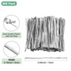 Unique Bargains Reusable Metal Twist Ties Bread Candy Bags 800 Pcs - 3 of 4