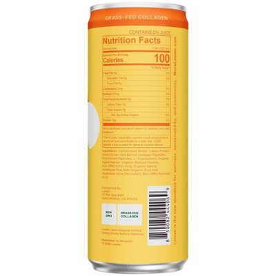 Lumen Sparkling Protein Orange - 12 fl oz