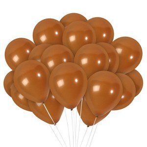 Treasures Gifted Khaki Brown Balloons - 10 Inch Latex Balloons - 36 Pack - 1 of 1
