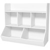 NicBex Kids 5-Shelf Bookcase with Storage Drawer Montessori Toy Organizer Playroom Storage System with Anti-Tip Anchors - 4 of 4