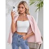 Women Business Casual Blazers with Lined Professional Work Suit Jacket with Pockets - 2 of 4