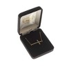 Dicksons Horizontal Cross with Jewel-Tone Accents Gold-Plated 18-Inch Pendant Necklace - 3 of 3