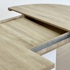 Sapphtopaz Round Dining Table Kitchen Table 43.25" Modern Minimalist Wooden Dining Table for Dining Room - 2 of 4