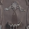 John Timberland Tivoli Grey Ornate Rustic Outdoor 2 Tier Outdoor Wall Water Fountain 33" for Yard Backyard Garden Patio Home Deck Porch House Exterior - image 3 of 4