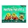 Crisp Power Protein Pretzels, Everything, 6 Bags, 1.75 oz (50 g) Each - 4 of 4