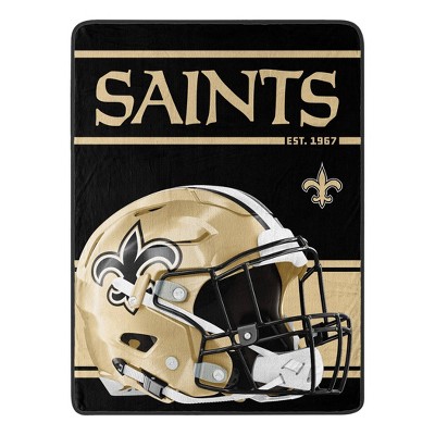 NFL New Orleans Saints Micro Fleece Throw Blanket