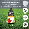 Big Dot of Happiness School Gnomes - Yard Sign and Outdoor Lawn Decorations - Teacher and Classroom Yard Signs - Set of 8 - 3 of 4