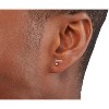 Dainty 2mm 4mm Ball Stud Earrings for Cartilage, Helix & Lobe | 316L Surgical Steel - 4 of 4