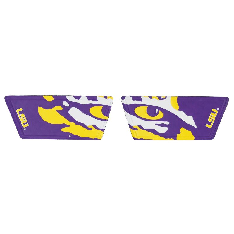 NCAA LSU Tigers Slydr Pro Black Sandals - Purple, 5 of 8