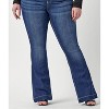 Women's Plus Mid Rise Flare Jegging - CELLO - 2 of 4