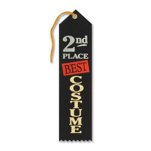 Beistle Costume Award Ribbons for Your School, Office, Faire, Contest, 2" x 8", (6/Pkg) - 1 of 1