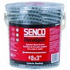 SENCO 08D300W 8-Gauge 3 in. #2 Square Exterior WX3 Collated Screw (800-Pack) - 2 of 3