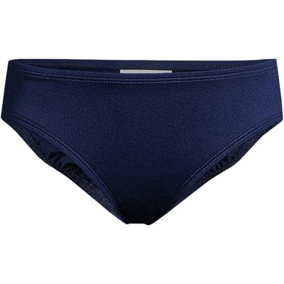 Lands' End Girls Slim Swim Bikini Bottoms 